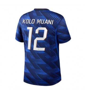 Frankrike Randal Kolo Muani #12 Hemmatröja VM 2026 Kortärmad